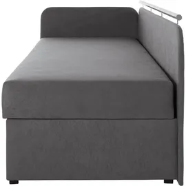 MAINTAL Polsterliege MAINTAL "Diana", grau (anthrazit), B:93cm, Komplettbetten