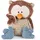 NICI Eule Oscar 50 cm Blau/Braun