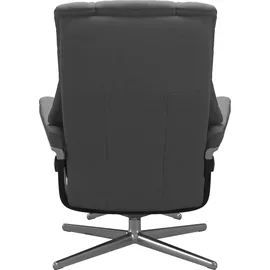 Stressless Mayfair mit Cross Base Microfaser 83 x 102 x 74 cm dark grey dinamica