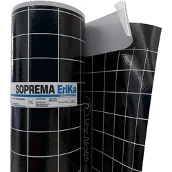Soprema EriKa Polymerbitumen-Estrichbahn 1,0 x 30 m m. beids. Kaltselbstkleberand