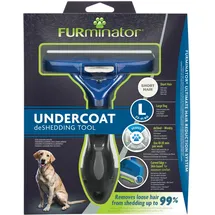 Furminator deShedding Hundebürste Blau L