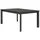 BIZZOTTO Konnor Gartentisch 160 x 110 x 77,5 cm Anthrazit