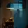 Foscarini Bump 1-flg. 38 cm blau Kunststoff