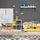 Relaxdays Standtafel Kinder, mit Whiteboard Weiß,Dunkelgrün,Hellbraun