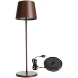 Deko-Light Deko Light 620198 Canis LED-Akku-Tischlampe 3.5W Warmweiß Rost