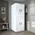 roomart Dora Waschmaschinenschrank 70 x 186 x 74 cm Weiß