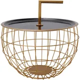 Kayoom Lalee.Avenue Beistelltisch Esmeralda Deco 520 Schwarz