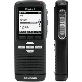 Grundig Digta 7 Stand-alone Kit digitales Diktiergerät-Set 2 GB