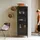 Tikamoon Buffet Geschirrschrank Alma 60 cm Schwarz