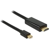 DeLock Kabel Mini DisplayPort 1.1/High Speed HDMI Kabel 2m