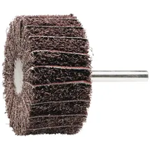 Lukas-Erzett LUKAS Schleiffächer aus Schleifvlies/-leinen kombiniert - 80 mm Normalkorund, Korn 100/80 10St.