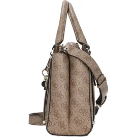 GUESS Eco Erica 2 Compartment Satchel Latte Logo - Einheitsgröße