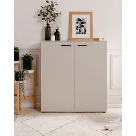 furn.design Logu 100 x 110 x 34 cm beige / beige matt