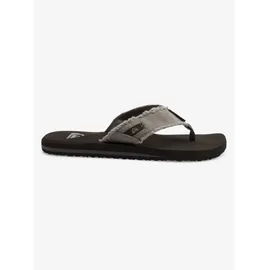 QUIKSILVER Monkey Abyss Flip-Flops,Grau (Grey / Black / Brown) , 40