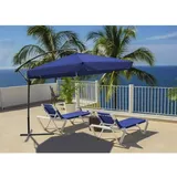 Garden Pleasure Ampelschirm Ø 300 cm blau