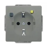Busch-Jaeger Steckdoseneinsatz 3120 EUCB-803 Graumetallisch