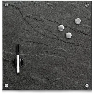 Zeller Memobord 40 x 40 cm Schwarz