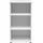 Bücherregal 45 x 83 x 40 cm Weiß