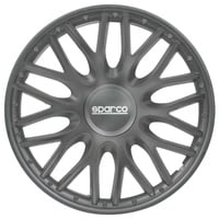 Sparco Radzierblenden Roma - 16-Zoll - Grau - Satz mit 4 Stück