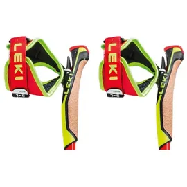 Leki Alpino HRC Max Poles 150 cm rot