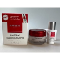 Marbert Germany Youth Now 50ml Nachtpflege Anti-Aging + 7,5ml Wimpernserum