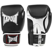 TapouT Boxhandschuhe aus Kunstleder (1Paar) Colton Black/White 14 oz