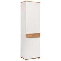 MCA Furniture Garderobenschrank Weiß, - Maße cm, B: 58 H: 205 T: 40