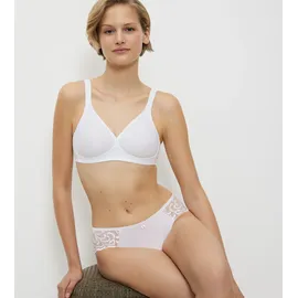 Triumph Modern Soft + Cotton BH ohne Bügel 10186008 white 75C