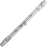 Lighto R7S Halogenstab 118mm 80W | Halogen Stablampe/Halogenlampe 1500 Lumen 2700K Warmweiß - Ø8mm - 1 Stück