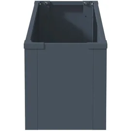 Tchibo Talus Pflanzkasten 100 x 25 x 27 cm Anthrazit