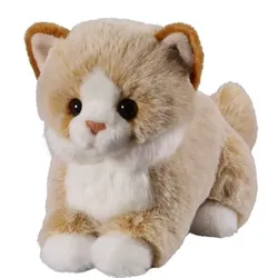 Bauer - Deine Tiere mit Herz - Katze beige 18cm, liegend