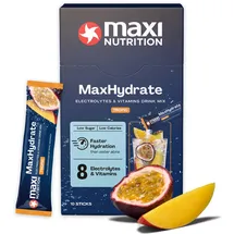 Maxinutrition MaxHydrate Classic Elektrolyte Pulver 10 Sticks