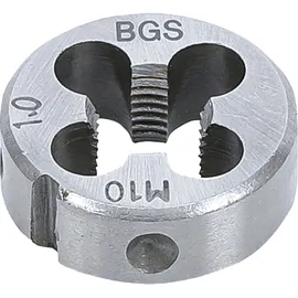 BGS Gewindeschneideisen M10 x 1,0 x 25 mm 1900-M10X1.0-S