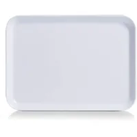 Zeller Tablett weiß rechteckig 18,0 x 24,0 cm