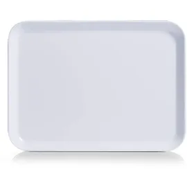 Zeller Tablett weiß rechteckig 18,0 x 24,0 cm
