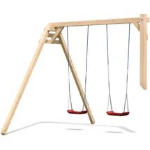 Karibu Schaukelanbau Doppel Natur