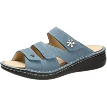Finn Comfort Grenada Pantolette Blau, 39 EU