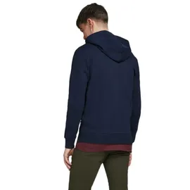 JACK & JONES Basic Reißverschlusspullover Navy Blazer / Regular Fit XS