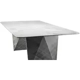 Xlmoebel Esstisch Modernes Glas-Esstisch-Design für das Wohnzimmer (1-St., Esstisch), Hergestellt in Europa grau