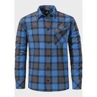 Schöffel Outdoorhemd »Hiking Shirt Style Poplar MNS«, Gr. 50, Normalgrößen, 8655 - blau