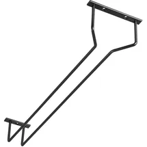 SOTech Gläserhalter 120 x 50 x 7 cm Schwarz
