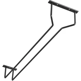 SOTech Gläserhalter 120 x 50 x 7 cm Schwarz
