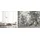 Living Walls Fototapete LIVING WALLS "Walls by Patel Fancy Forest", grau (grau2), B:4m L:2,7m, Vlies, Tapeten, Vlies, Wand