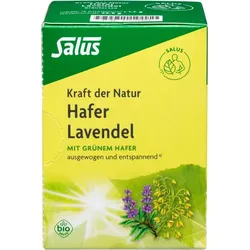 HAFER LAVENDEL Tee Bio Salus Filterbeutel 15 St.