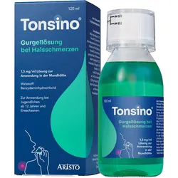 Tonsino Gurgellösung bei Halsschmerzen