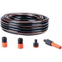 Black & Decker Gartenschlauch 25 m schwarz