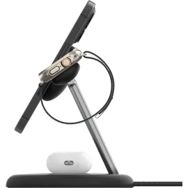 Belkin BOOST CHARGE Pro 3-in-1 Wireless Charger, Qi2 15W, black – Schwarz