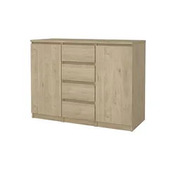 Sideboard  Nardo , holzfarben , Maße (cm): B: 120,8 H: 90,7 T: 50