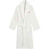 GANT Bademantel ARCHIVE SHIELD TERRY ROBE Weiß L