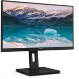 Philips 222S9JML - LED-Monitor - 55.9 cm 21.5 Zoll Full HD Monitor, höhenverstellbar, Laustsprecher (1920x1080, 75 Hz, HDMI, DisplayPort, schwarz